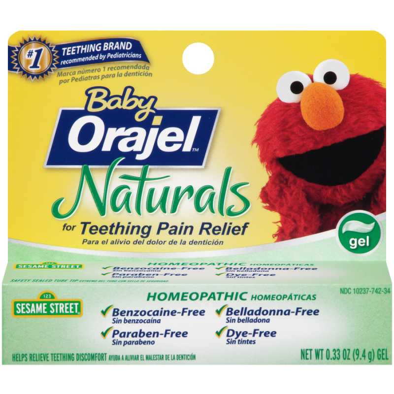 Food City Orajel Baby Orajel Naturals Oral Pain Reliever